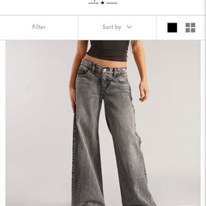 Re Vise Wide-Leg Jeans